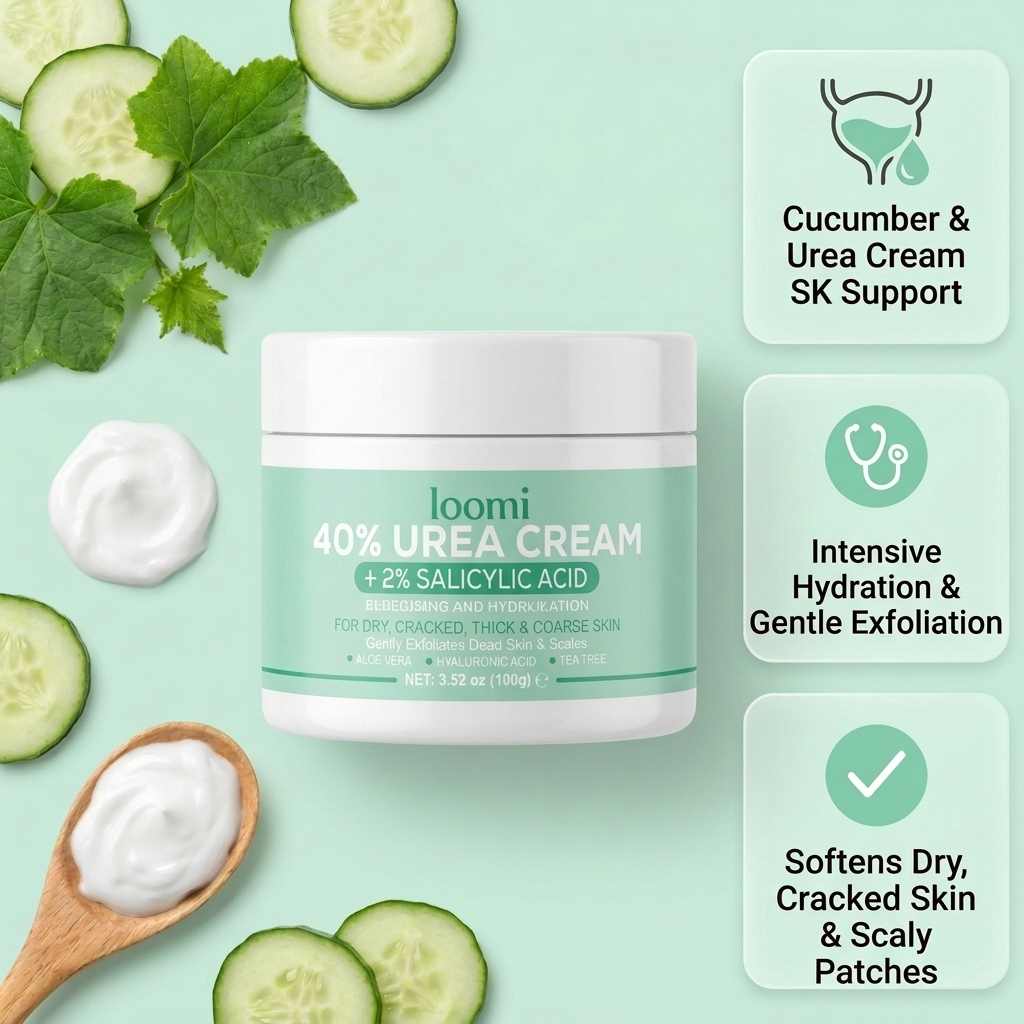 Loomi™ SK Renewal 40 — Advanced Keratolytic Cream For Rough, Raised Seborrheic Keratoses